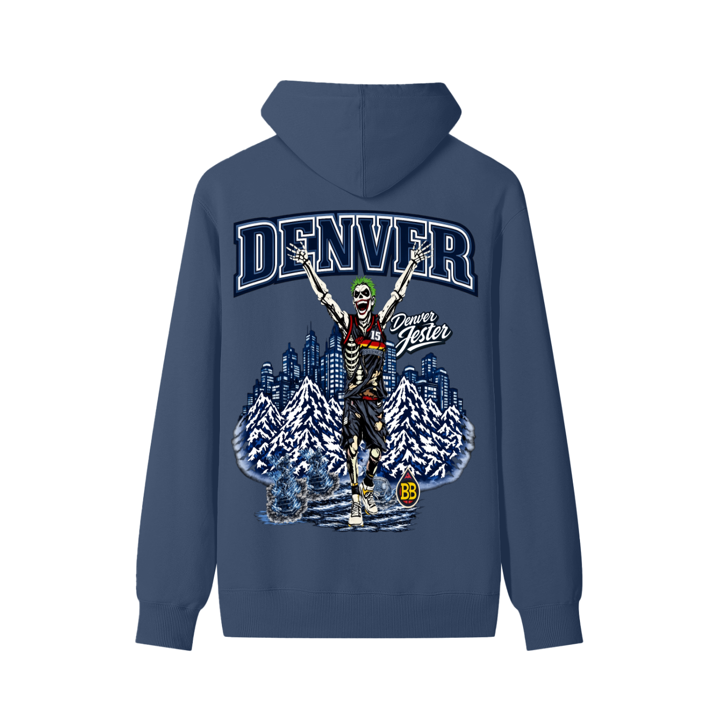 DENVER JESTER HOODIE - EMPIRE BLUE