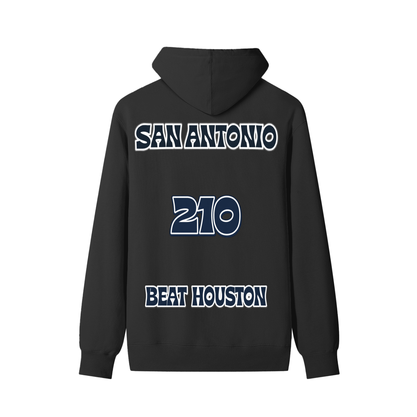 BEAT HOUSTON HOODIE - BLACK