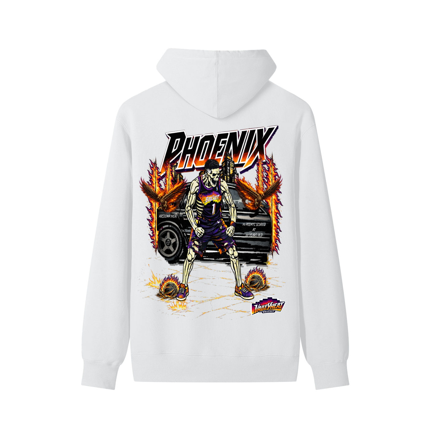 VALLEY HEAT HOODIE - WHITE