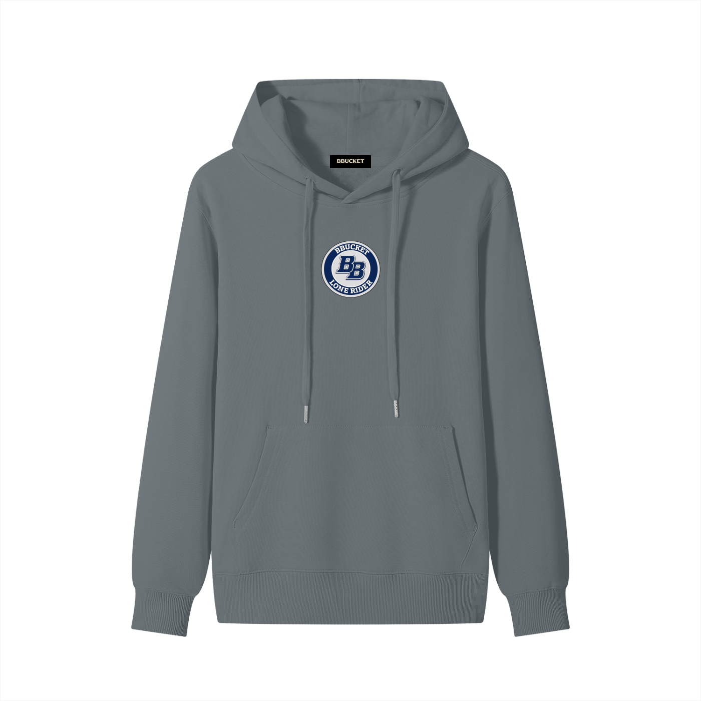LONE RIDER HOODIE - GRAY