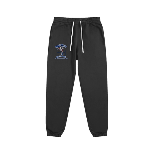 CHAOS CHECK SWEATPANT - BLACK