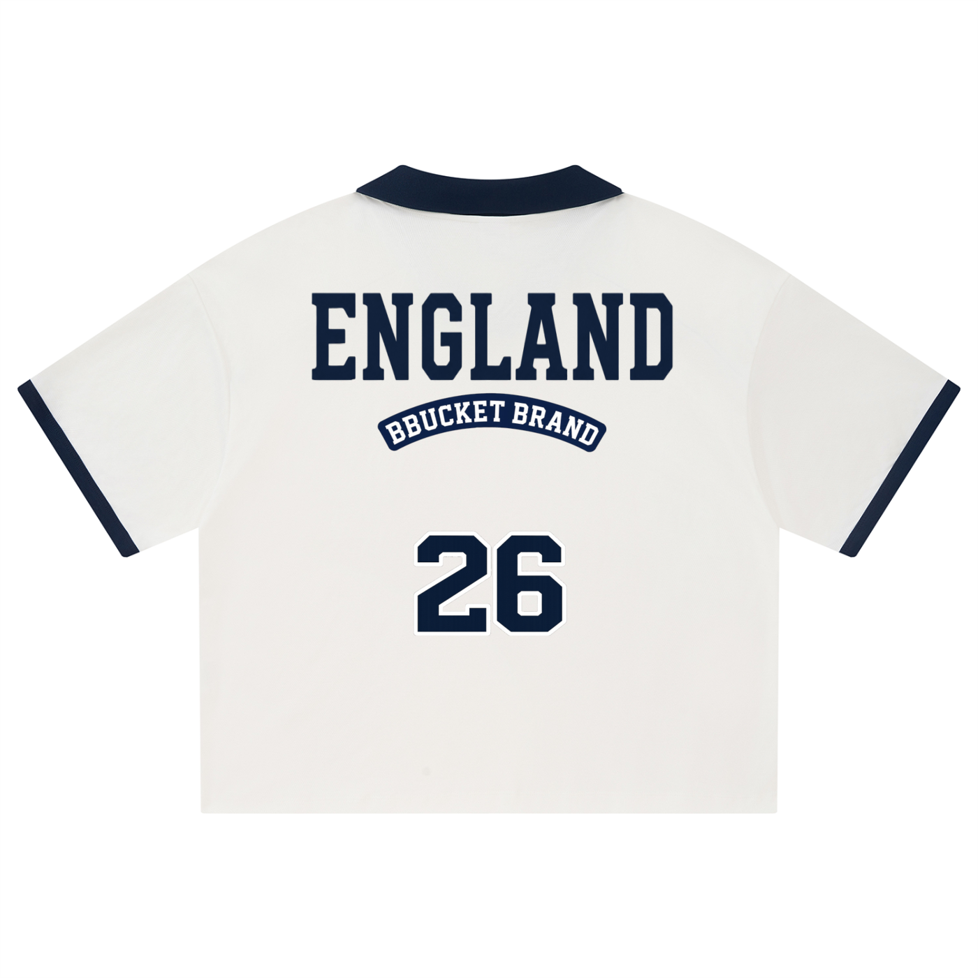 BBUCKET ENGLAND JERSEY - WHITE