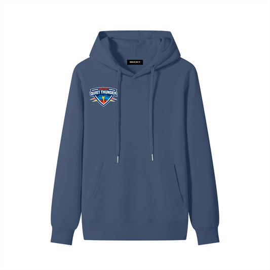 QUIET THUNDER HOODIE - STORM BLUE