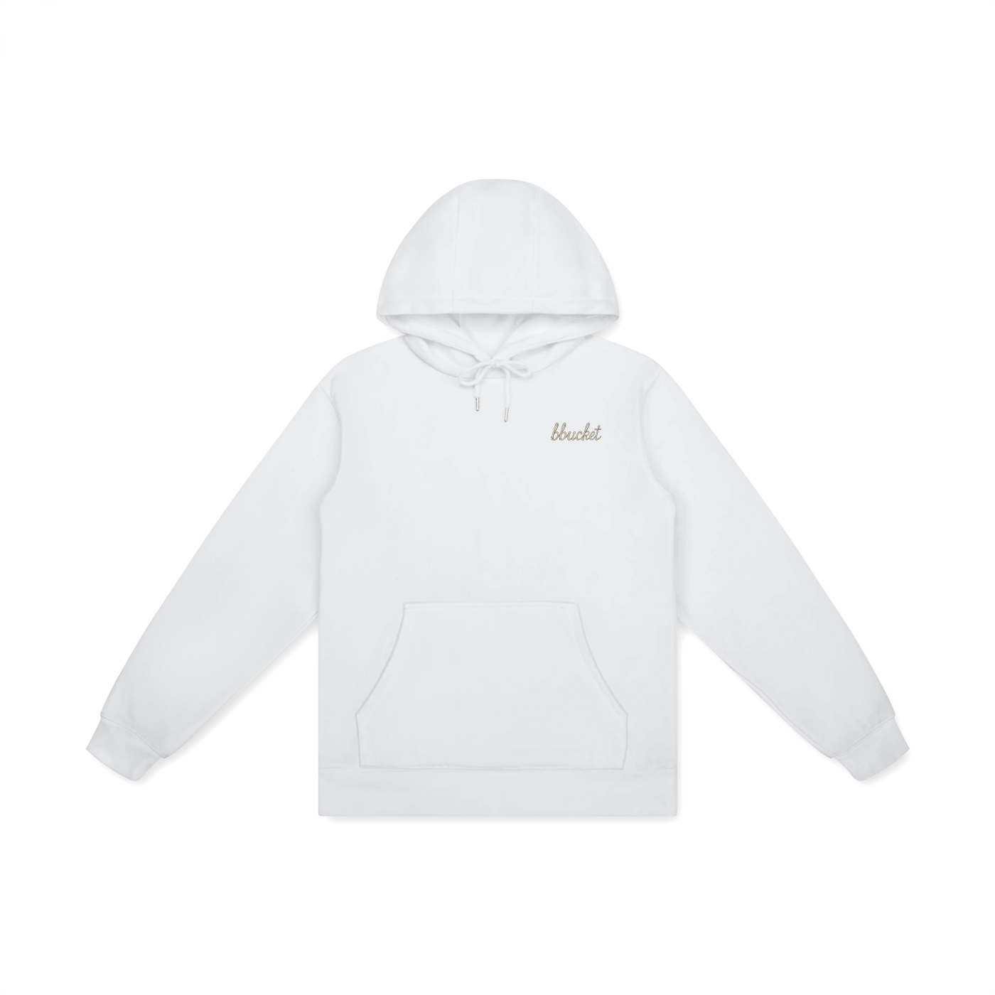 Bbucket Official BB Hoodie White