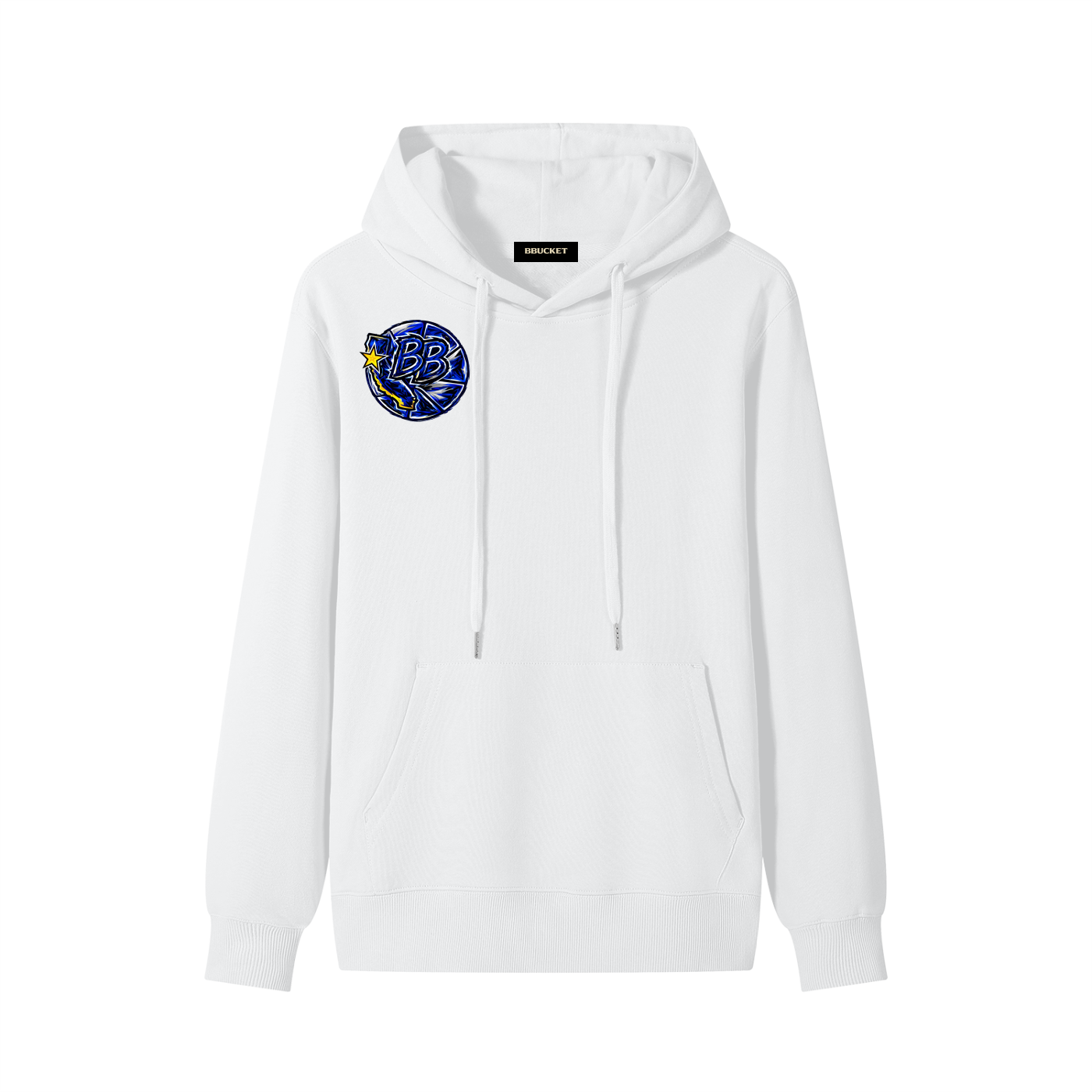 MR FLURRY HOODIE- WHITE