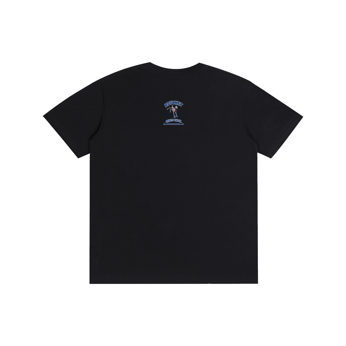 CHAOS CHECK TEE - BLACK