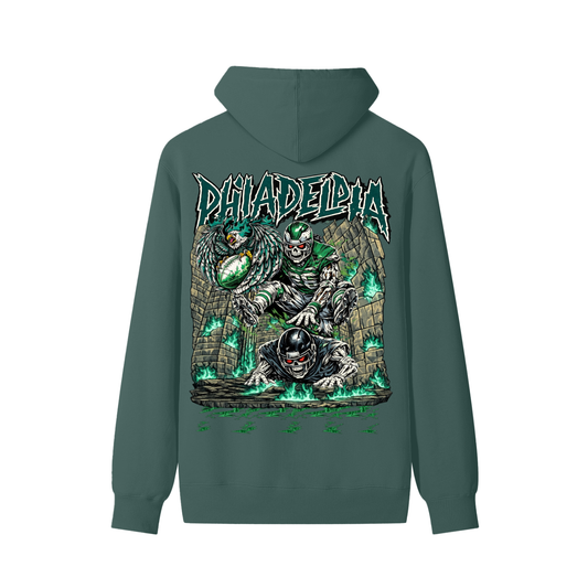 QUADFATHER HOODIE - EVERGREEN