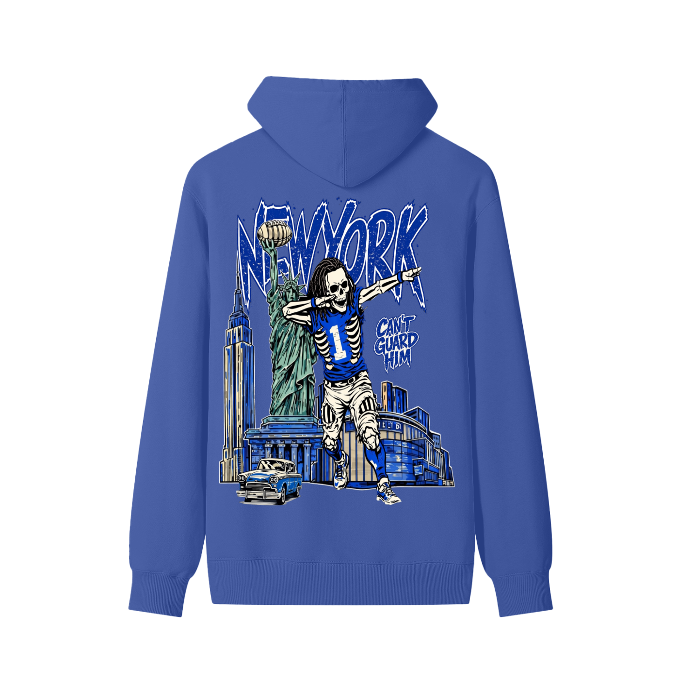 NY1 HOODIE - ROYAL BLUE