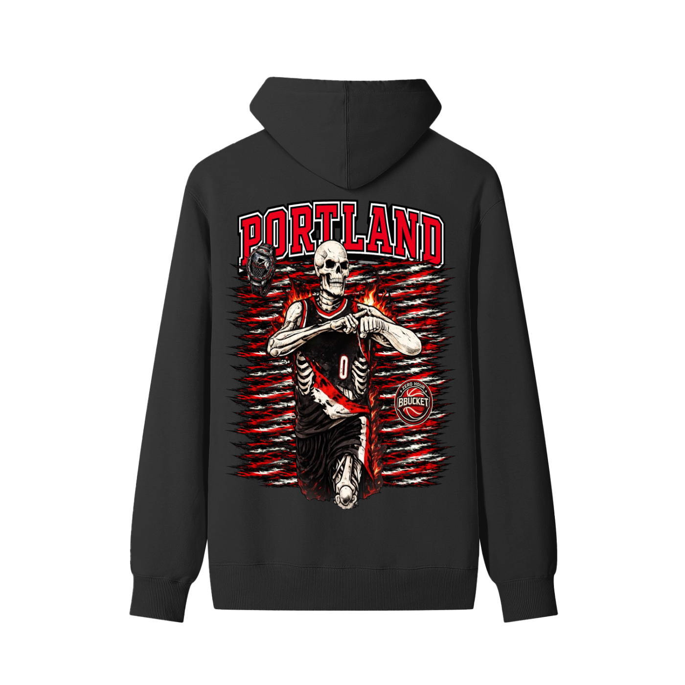 ZERO HOUR HOODIE - BLACK