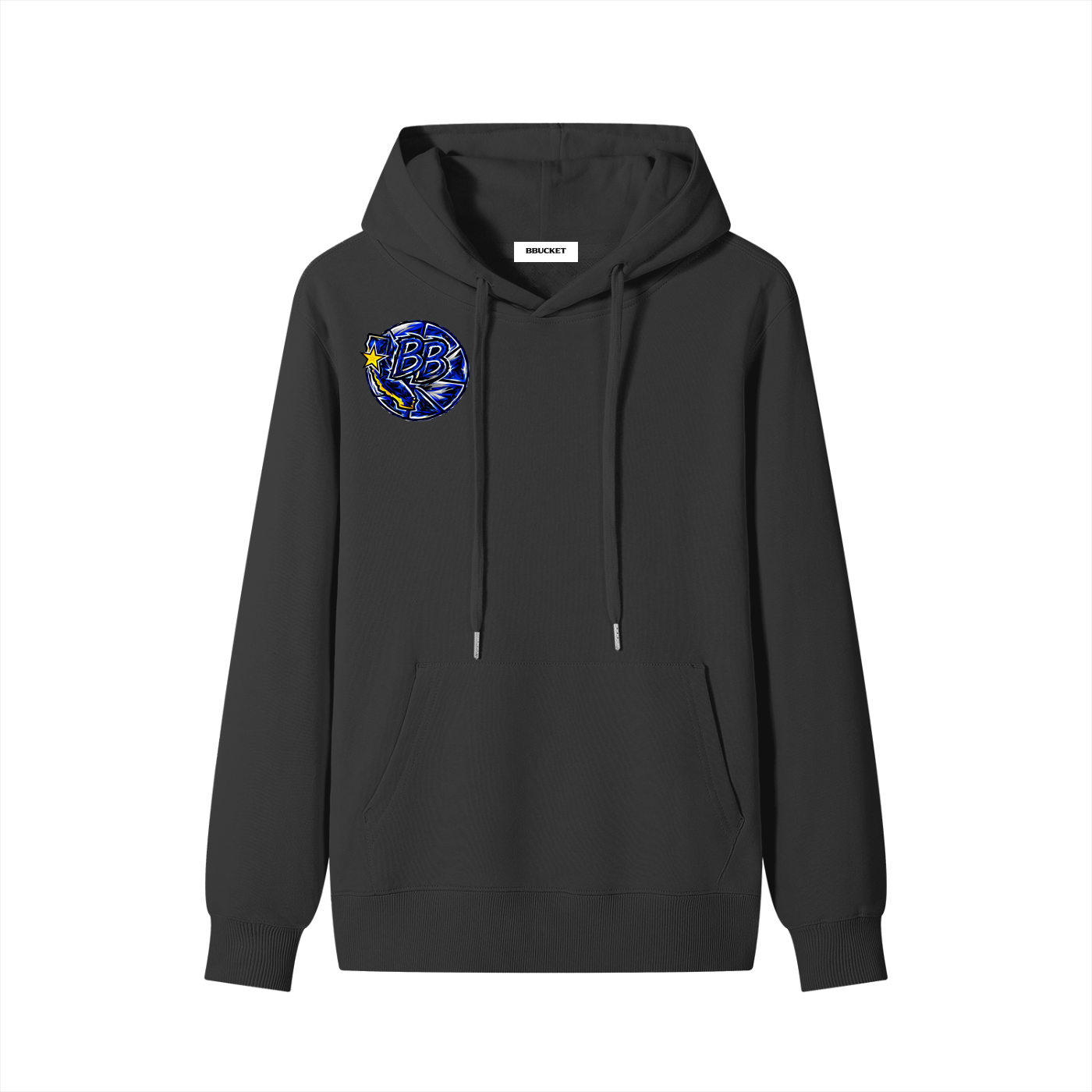 MR FLURRY HOODIE - BLACK