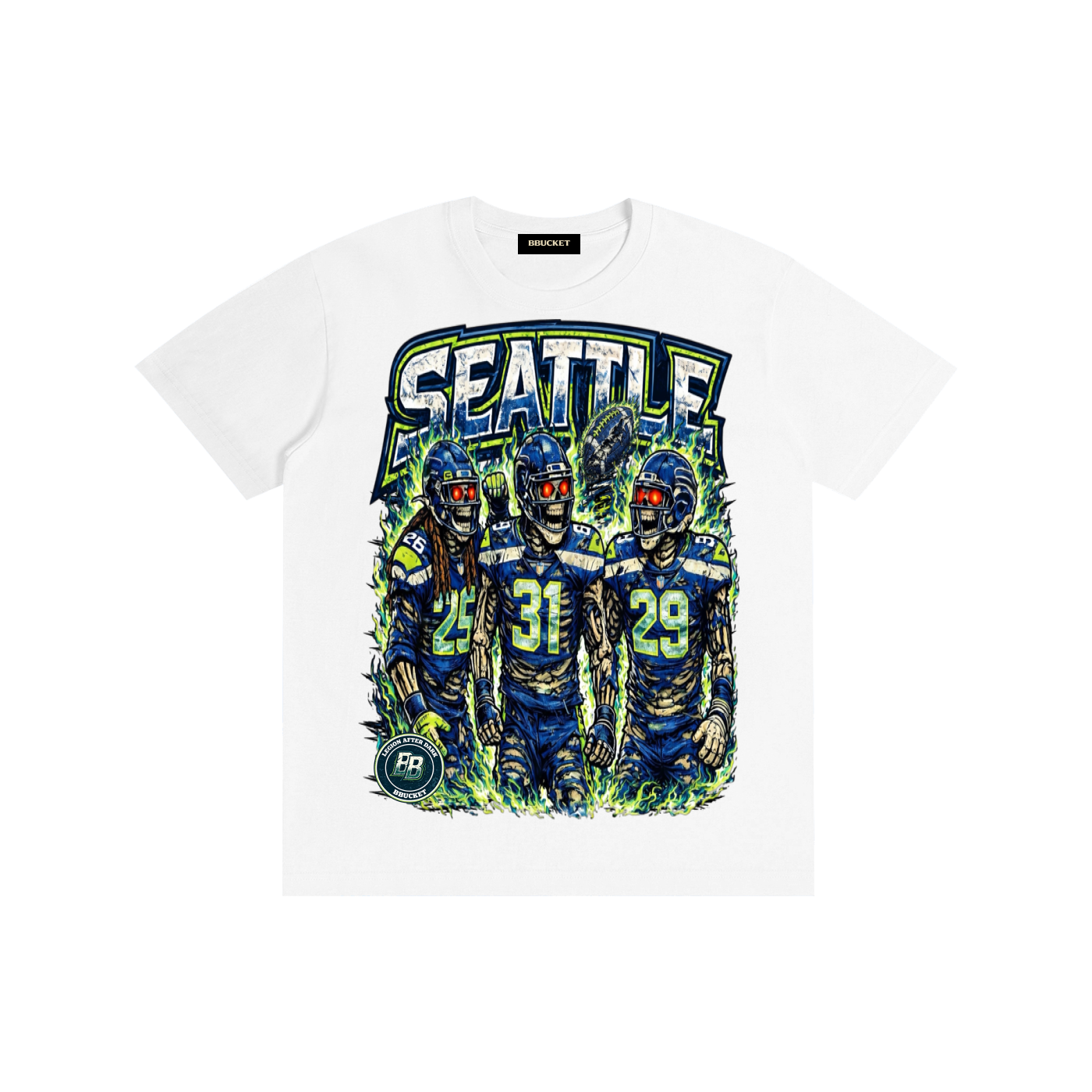 LEGION AFTER DARK TEE - WHITE