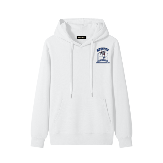 CHAOS CHECK HOODIE - WHITE