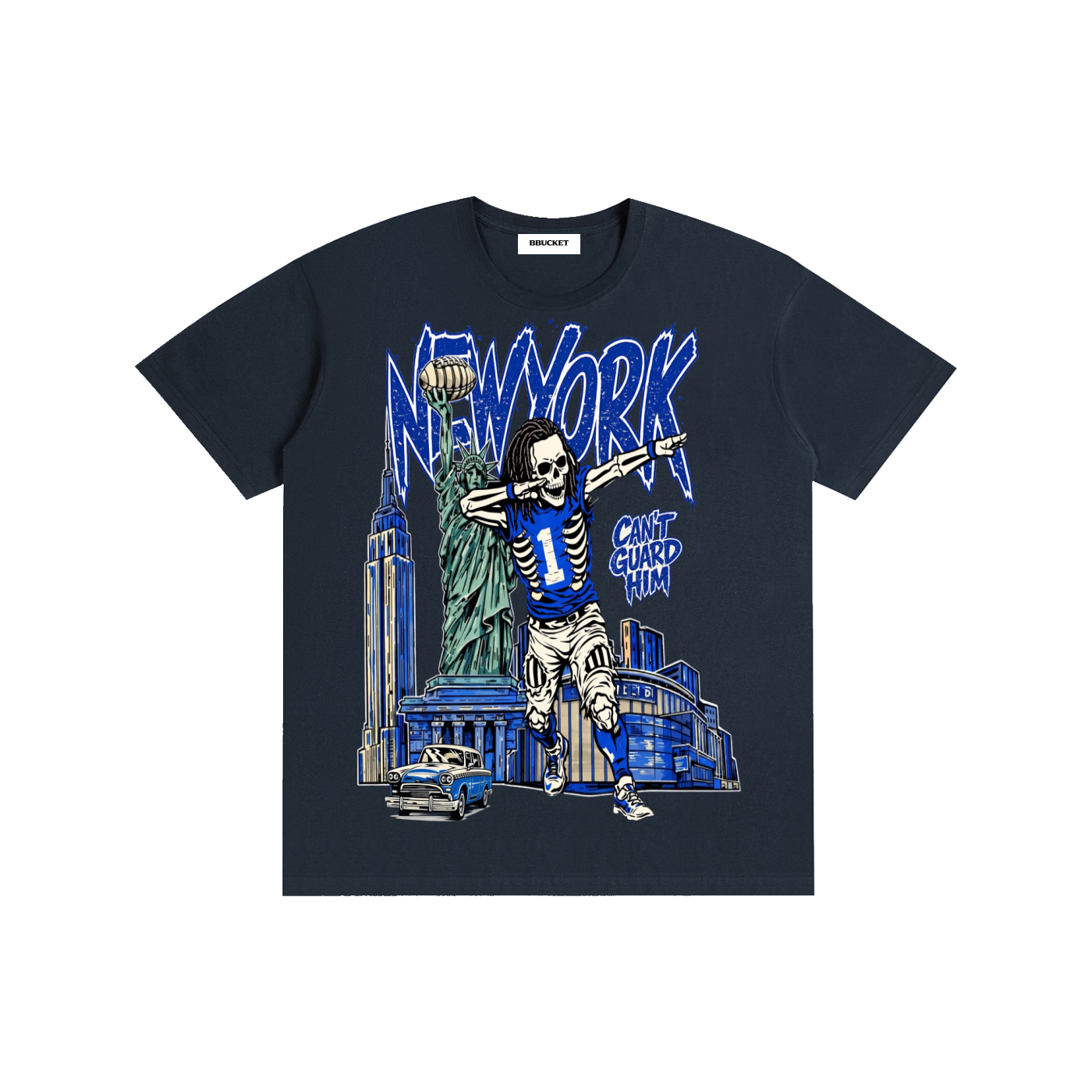 NY1 TEE - DARK BLUE