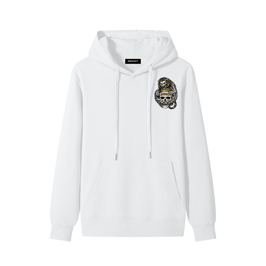 CROWNED IN GOLD HOODIE - WHITE