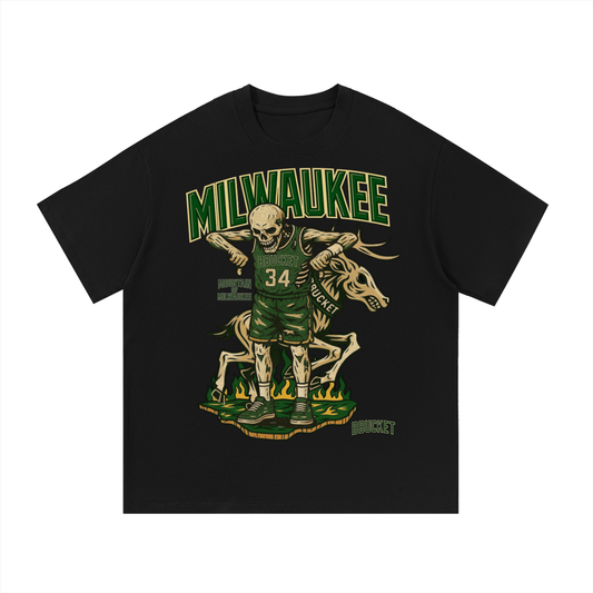 MOUNTAIN OF MILWAUKEE TEE- BLACK