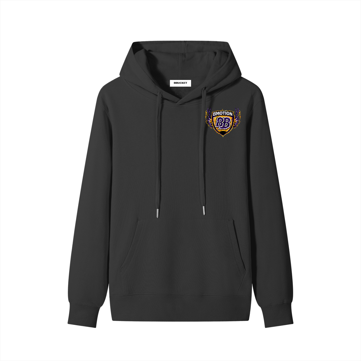 8MOTION HOODIE - BLACK