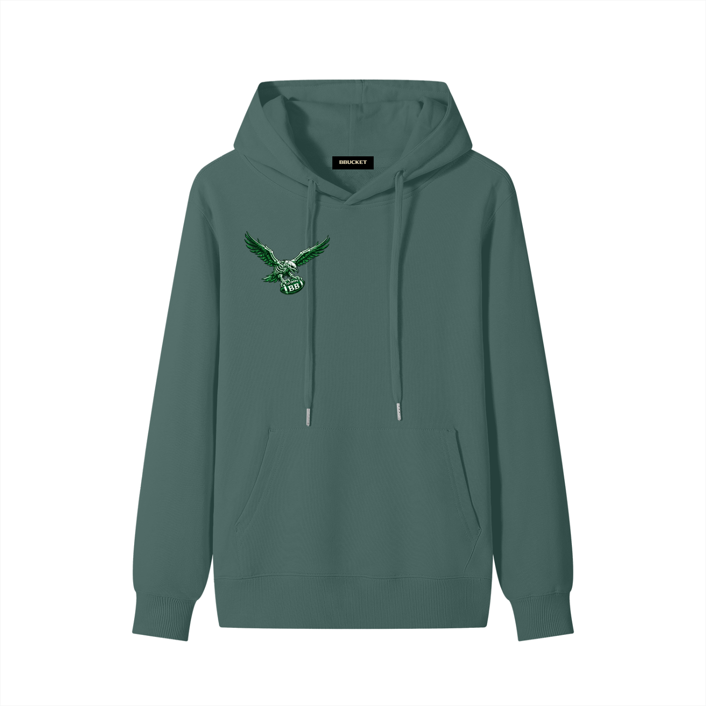 QUADFATHER HOODIE - EVERGREEN