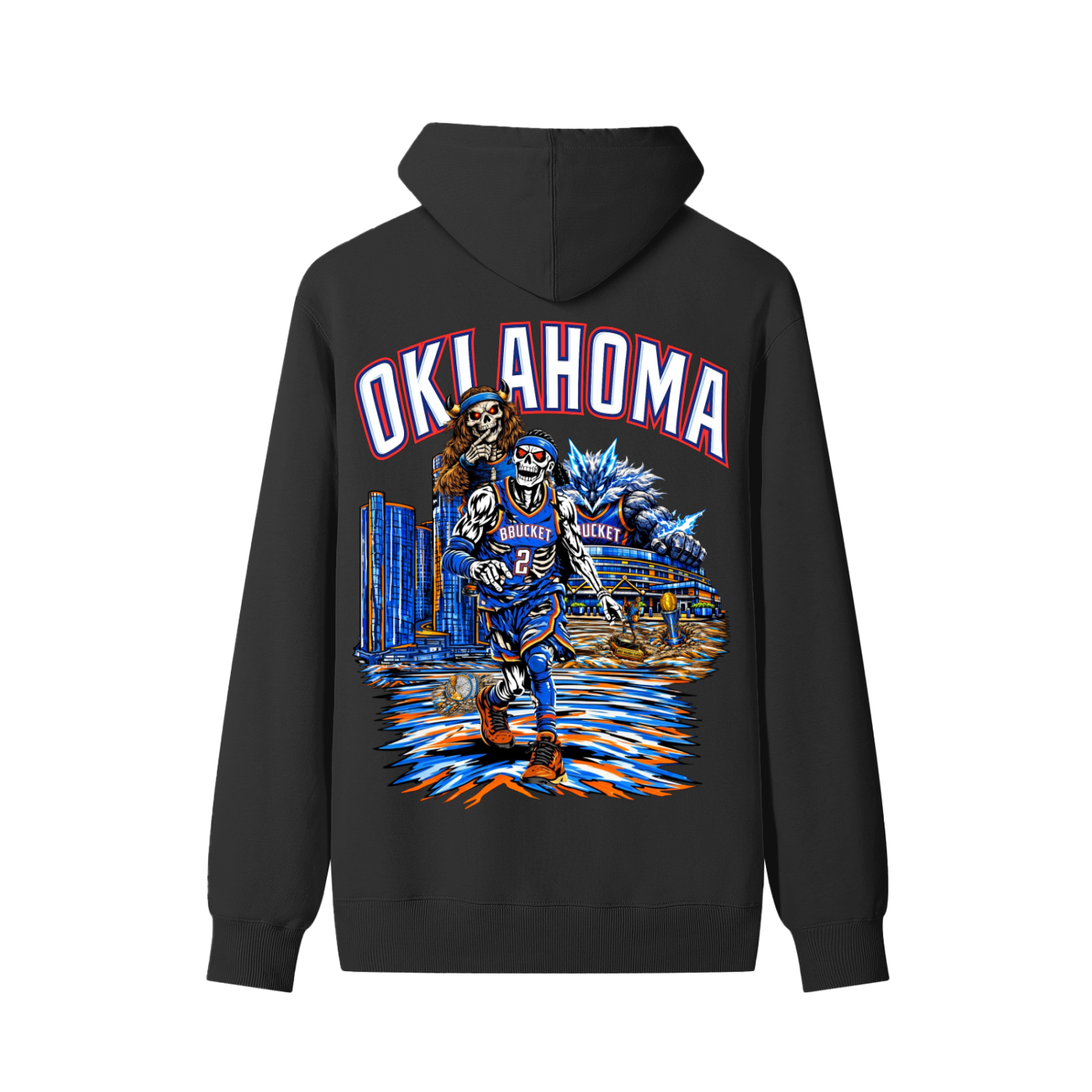QUIET THUNDER HOODIE - BLACK