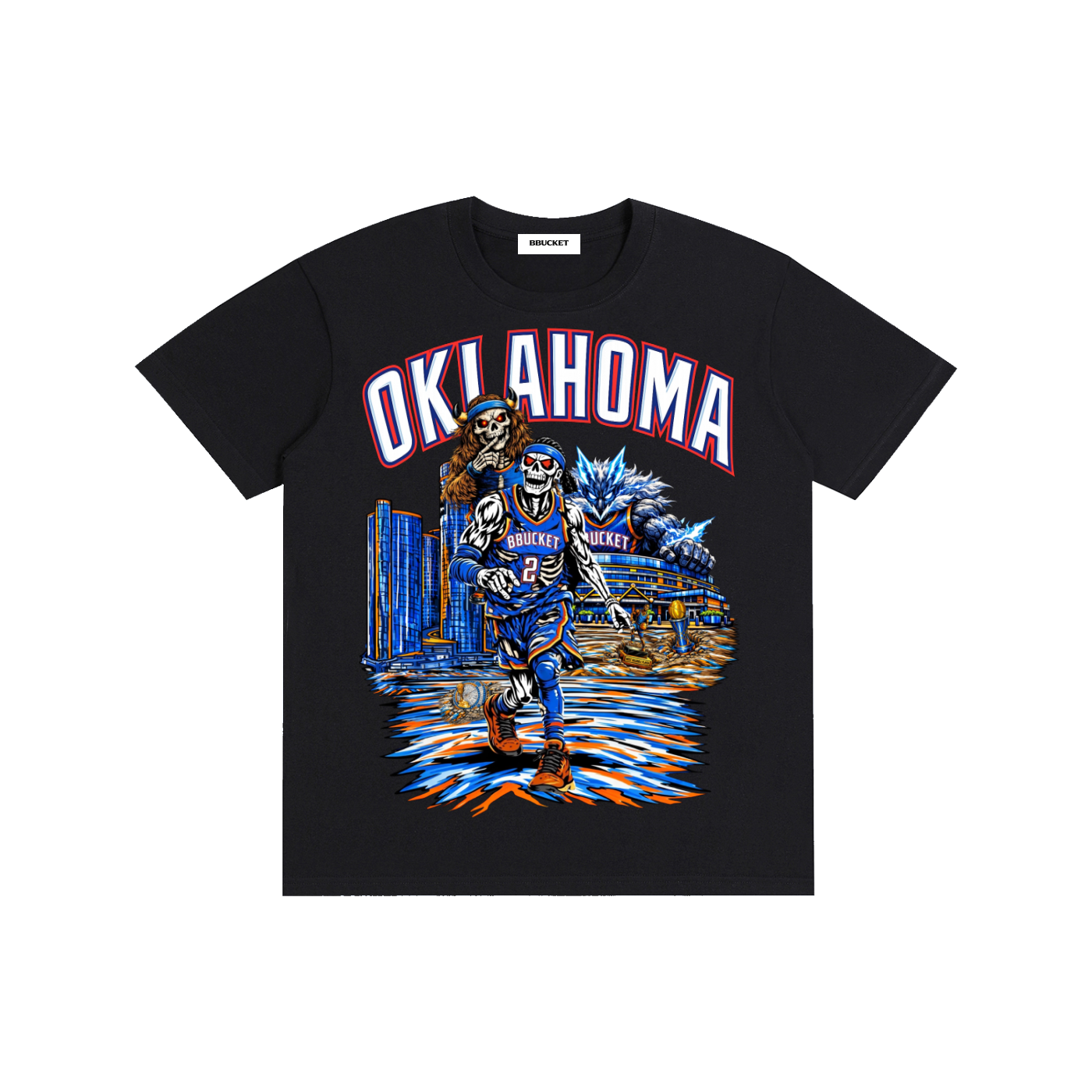 QUIET THUNDER TEE - BLACK