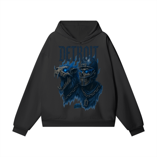 FROSTBITE LION HOODIE- BLACK
