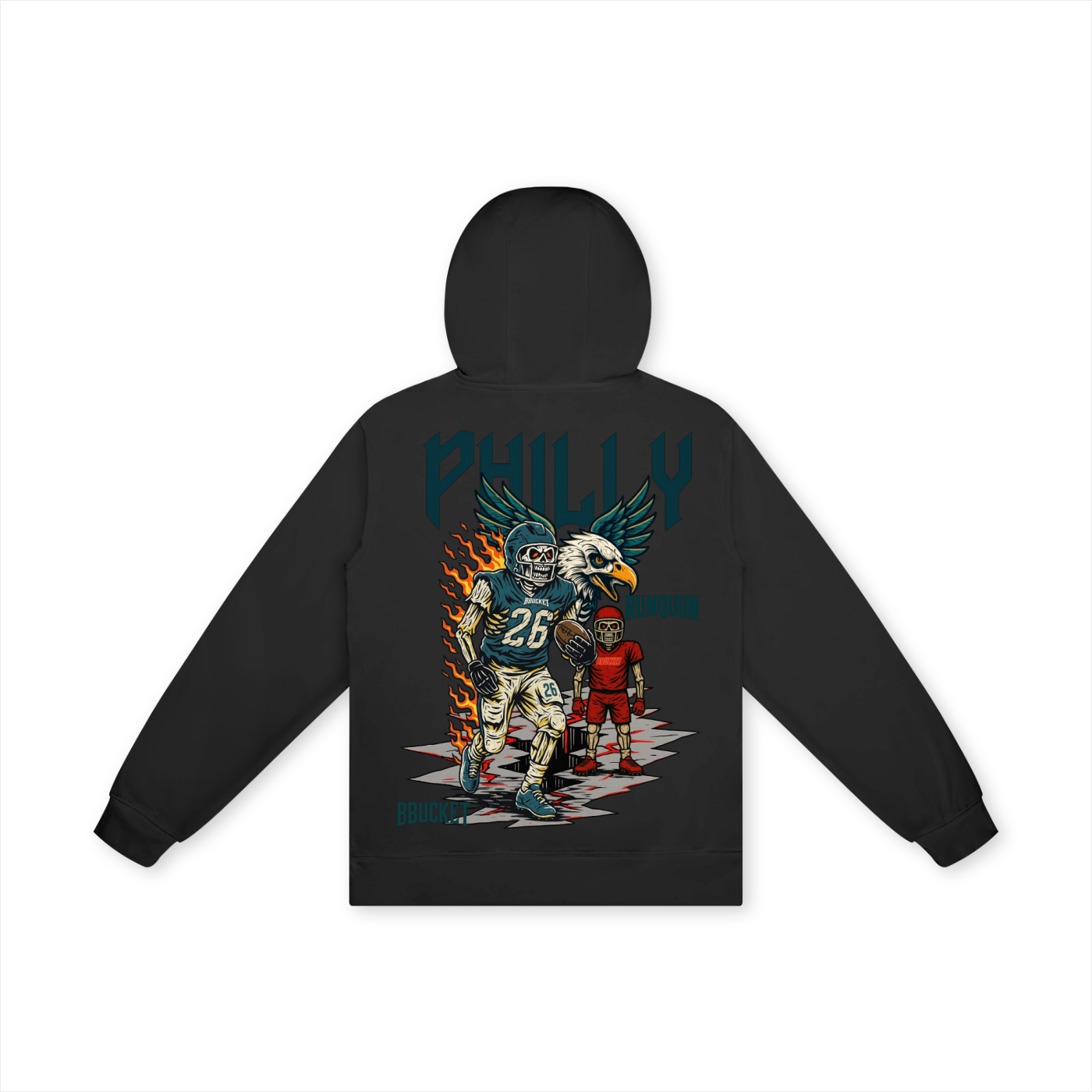 RUNQUAN HOODIE- BLACK