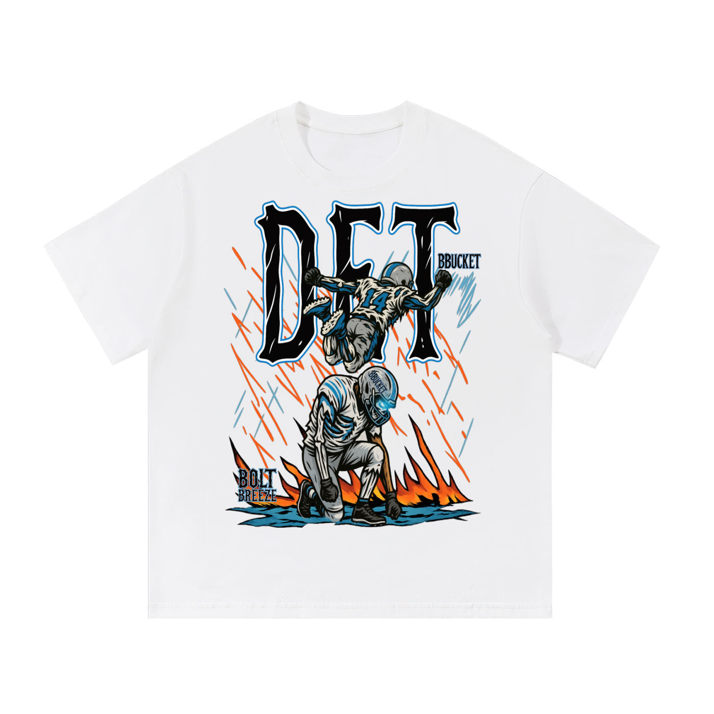 BOLT BREEZE TEE- WHITE