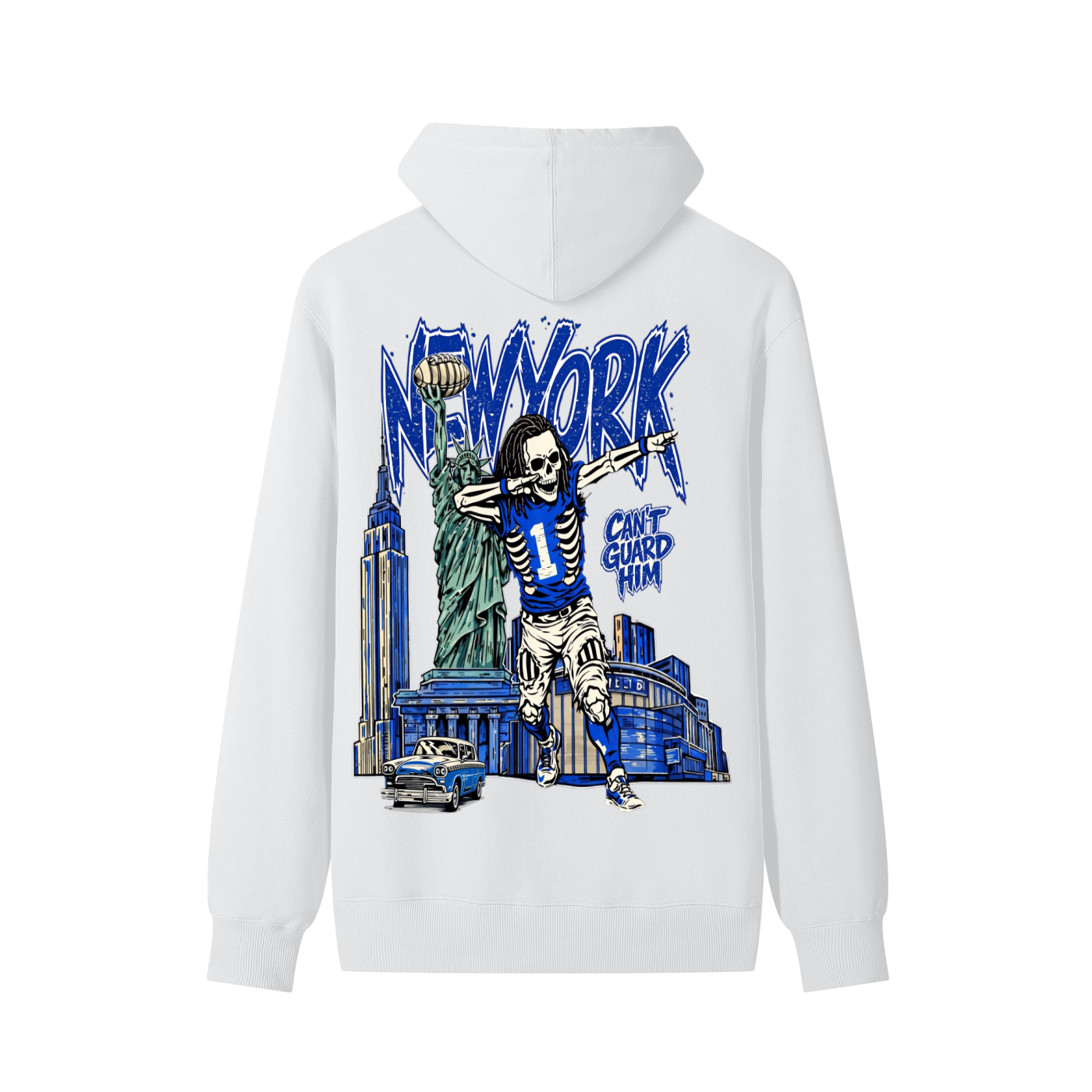 NY1 HOODIE - WHITE