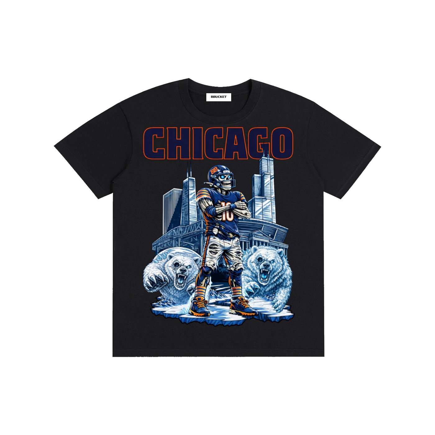 ICEMAN TEE - BLACK
